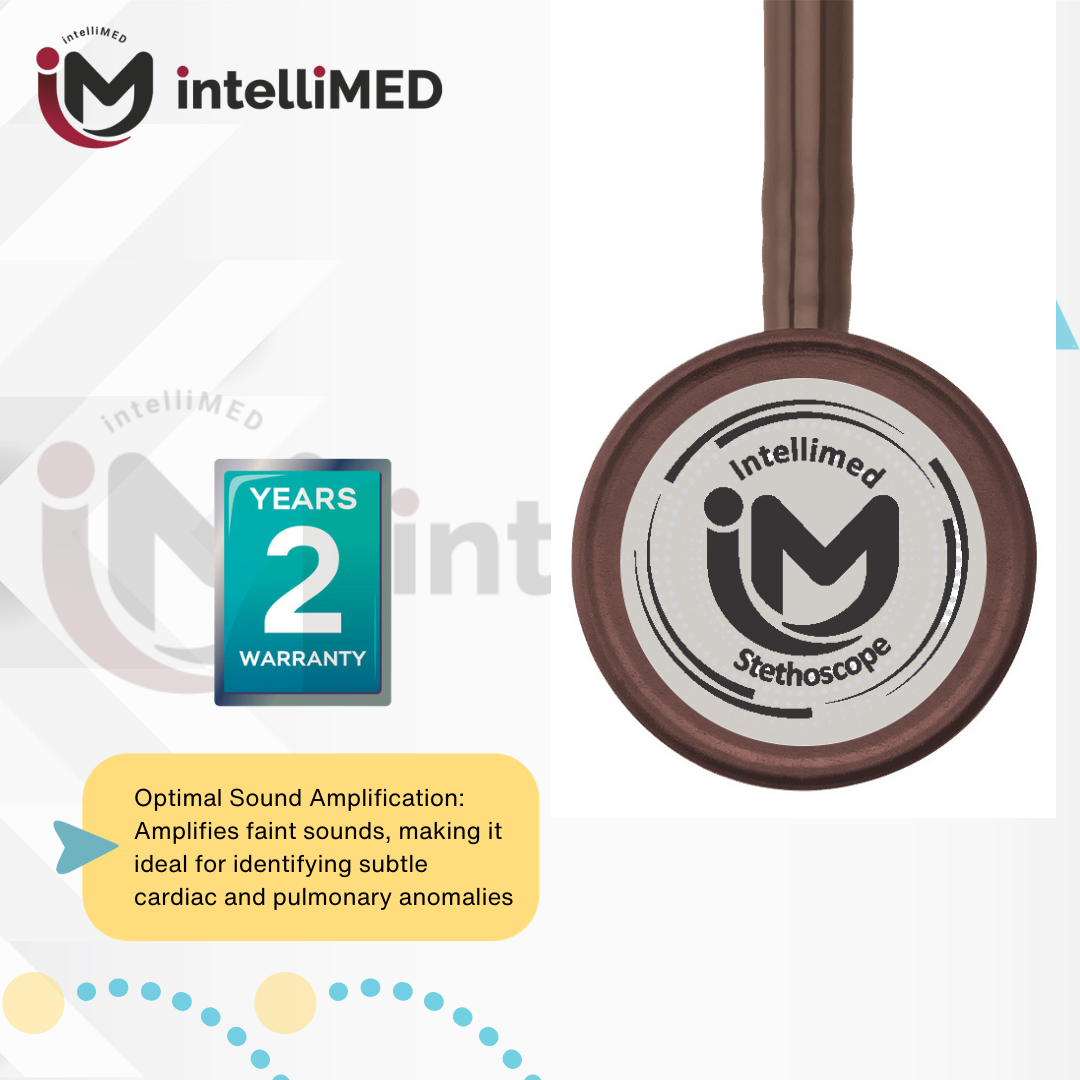 intelliMED Ultrascope Stethoscope with Refined sound, sensitivity & Clarity, 1 Year Warranty