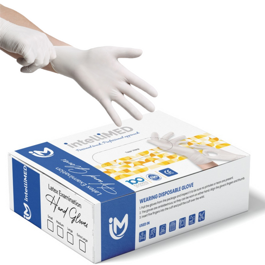 intelliMED Next-Gen Latex Exam Gloves