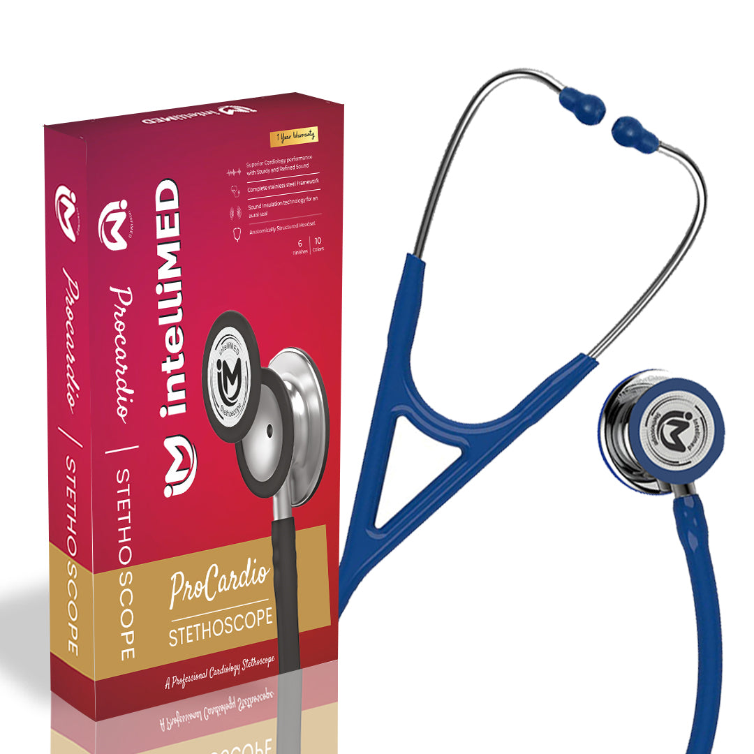 intelliMED ProCardio Stethoscope with Refined sound, sensitivity & Clarity, 2 Years Warranty