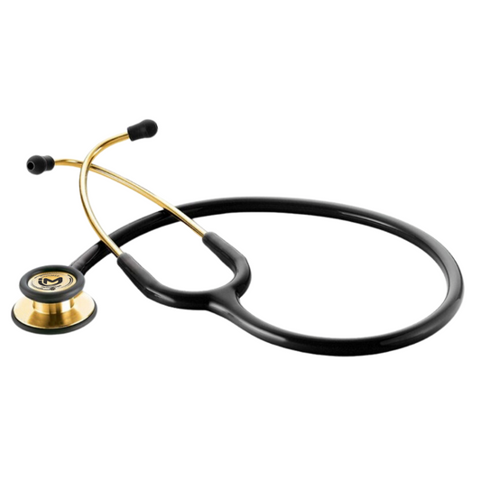 intelliMED Ultrascope Stethoscope, French Gold Edition, Stethoscope with Refined sound, sensitivity & Clarity, 1 Year Warranty