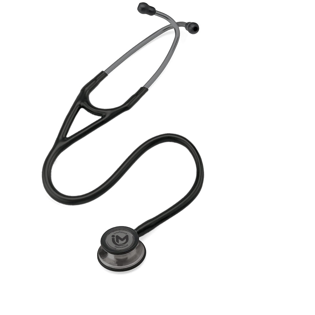 intelliMED ProCardio Stethoscope, Smoke Grey Edition, Stethoscope with Refined sound, sensitivity & Clarity, 2 Years Warranty