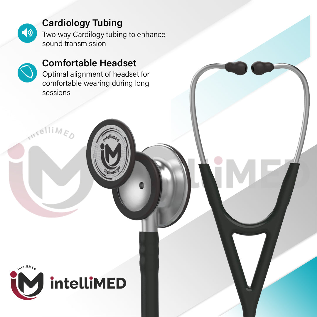 intelliMED ProCardio Stethoscope with Refined sound, sensitivity & Clarity, 2 Years Warranty