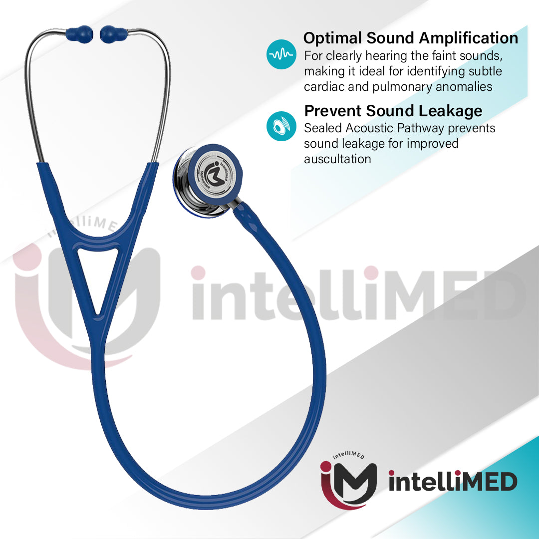 intelliMED ProCardio Stethoscope with Refined sound, sensitivity & Clarity, 2 Years Warranty
