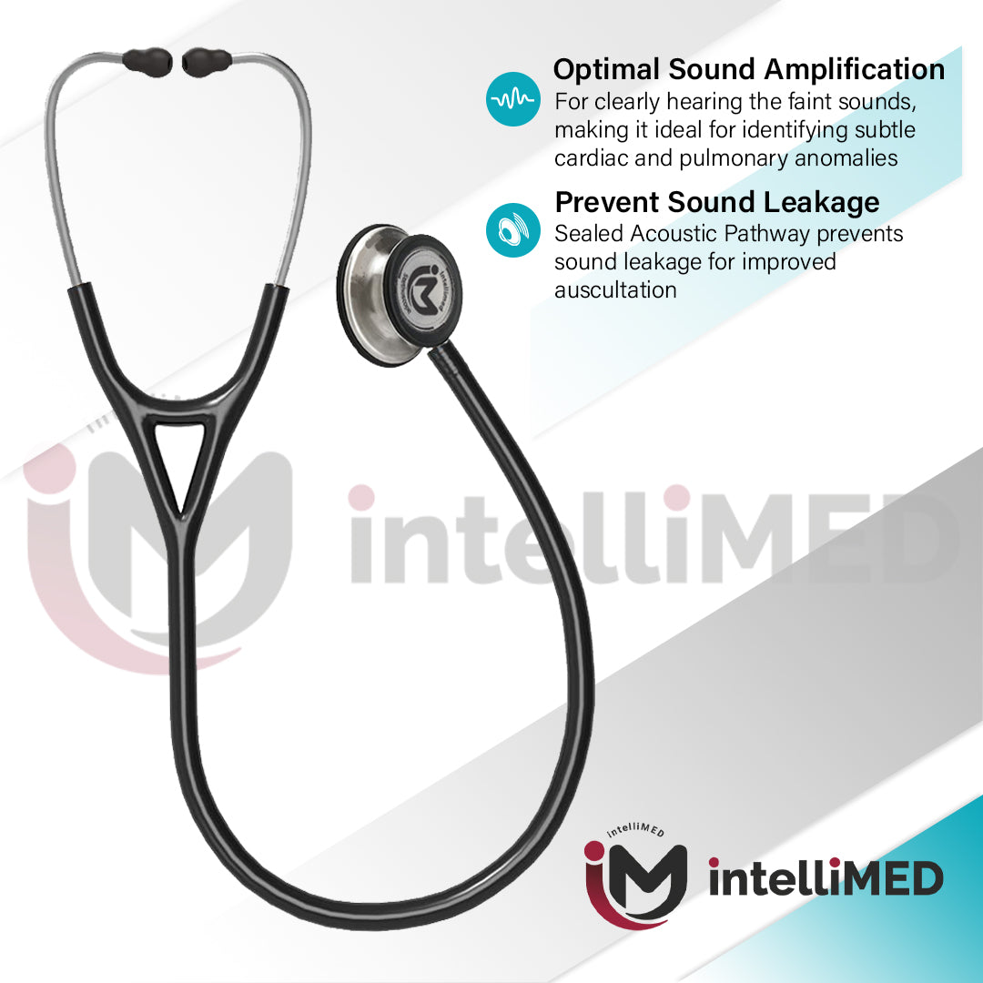 intelliMED ProCardio Stethoscope with Refined sound, sensitivity & Clarity, 2 Years Warranty
