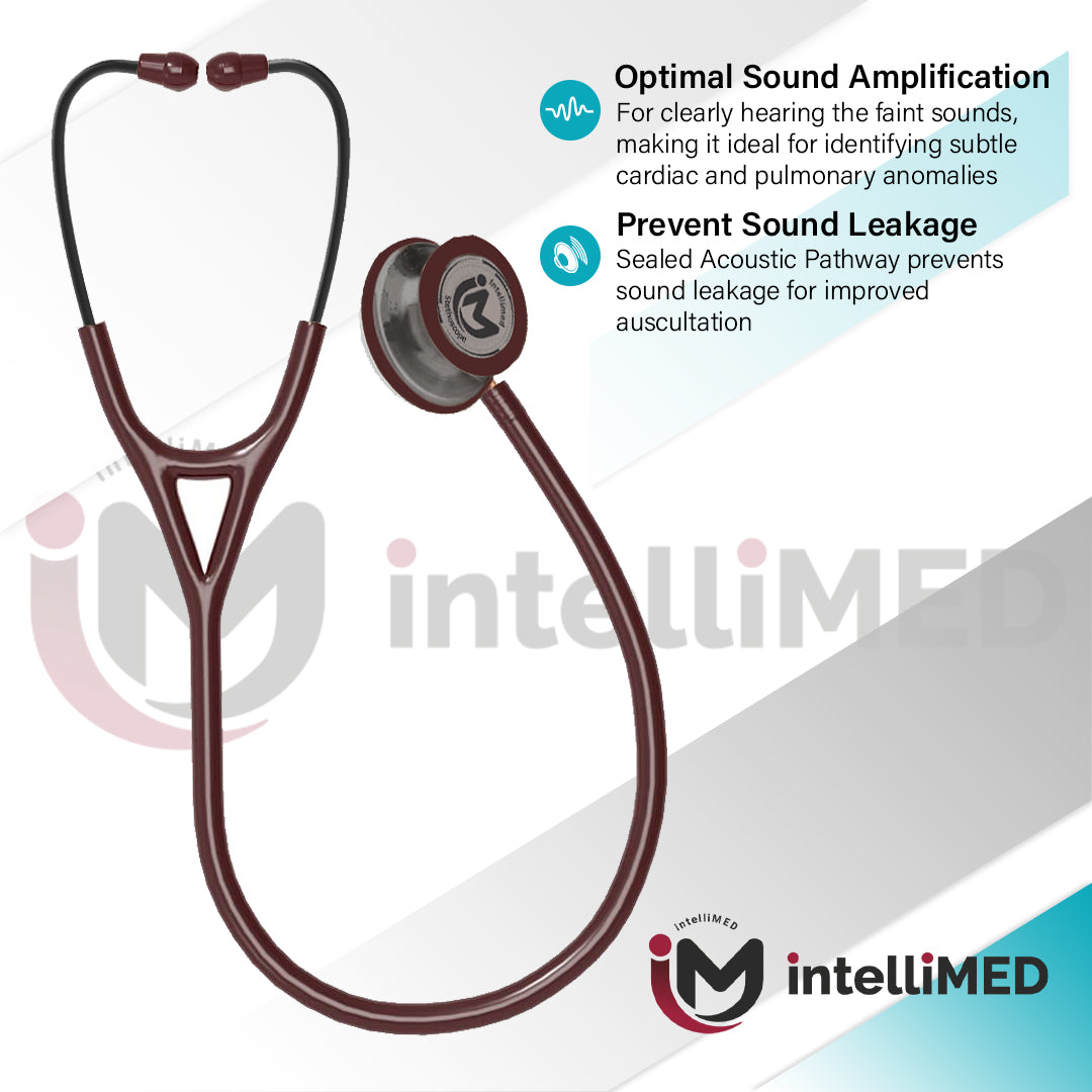intelliMED ProCardio Stethoscope with Refined sound, sensitivity & Clarity, 2 Years Warranty