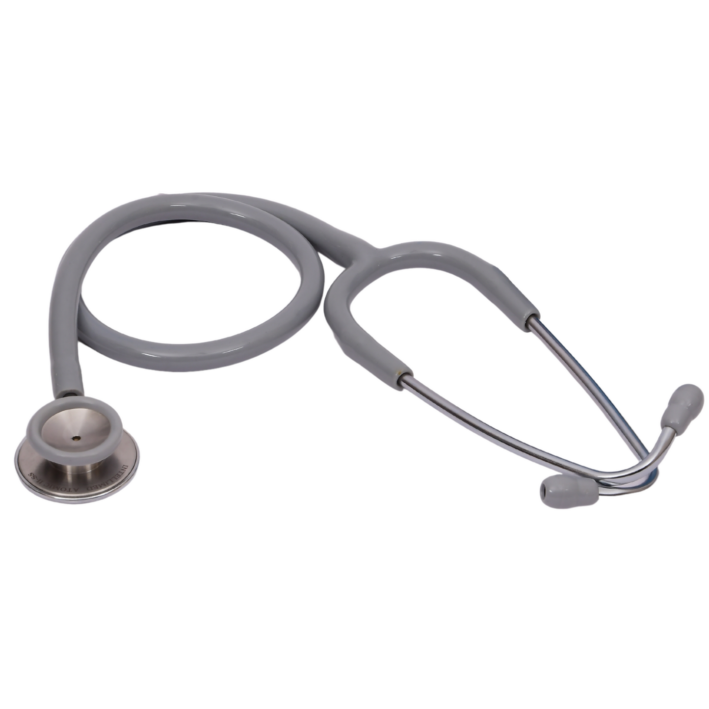 intelliMED Atomic II-SS Stethoscope, Dual head Stainless Steel Stethoscope with enhanced acoustic Clarity, 1 Year Warranty