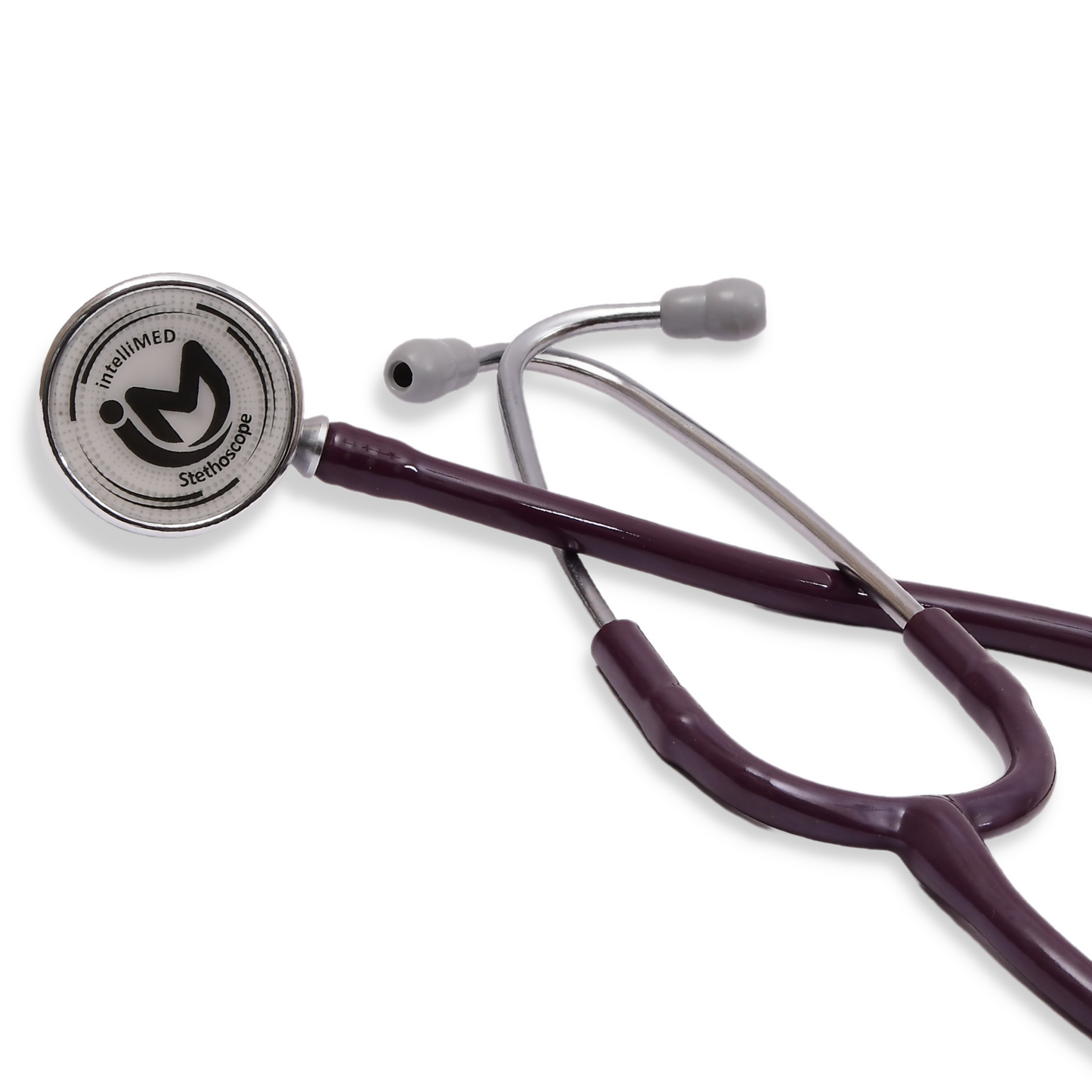 intelliMED Atomic II-SS Stethoscope, Dual head Stainless Steel Stethoscope with enhanced acoustic Clarity, 1 Year Warranty