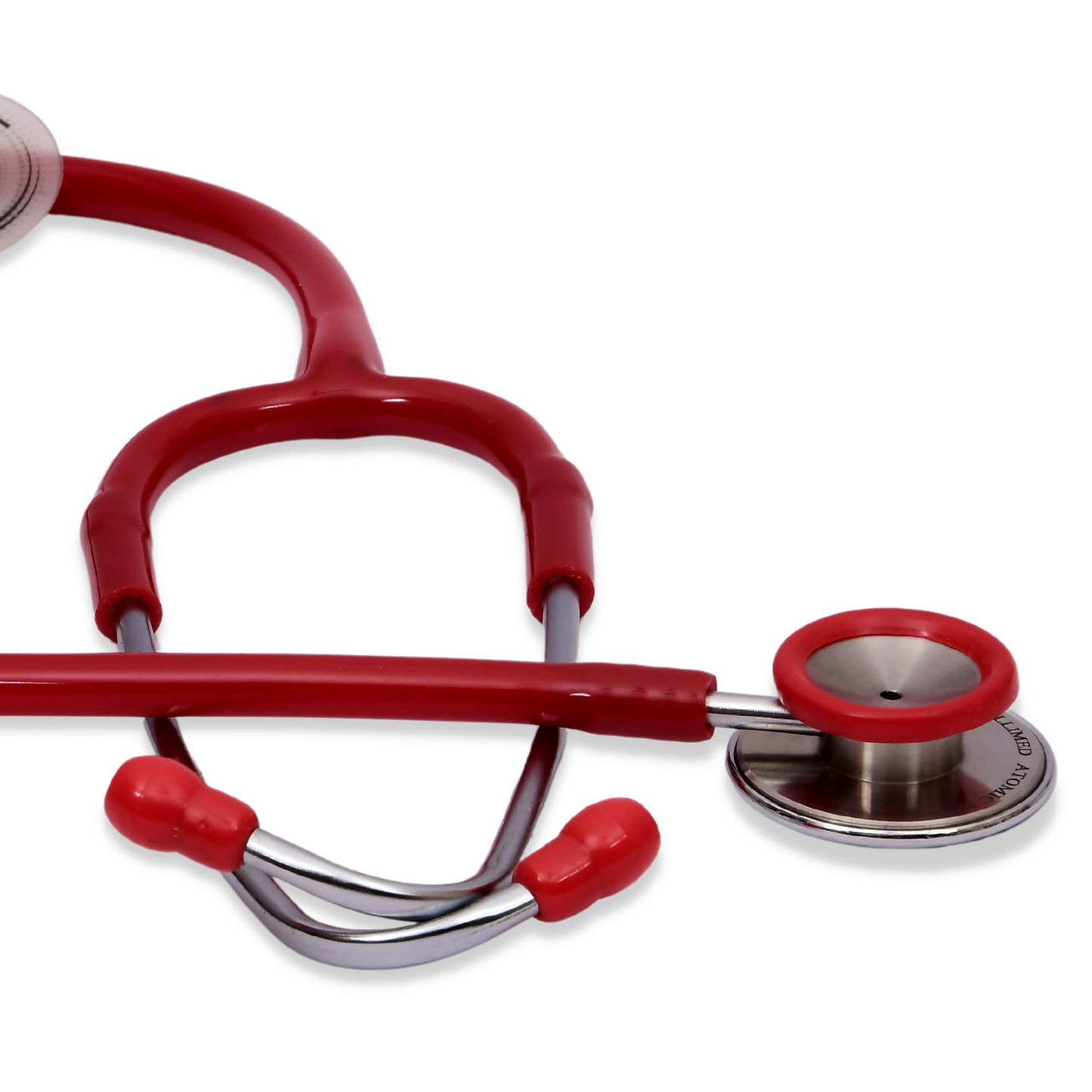 intelliMED Atomic II-SS Stethoscope, Dual head Stainless Steel Stethoscope with enhanced acoustic Clarity, 1 Year Warranty