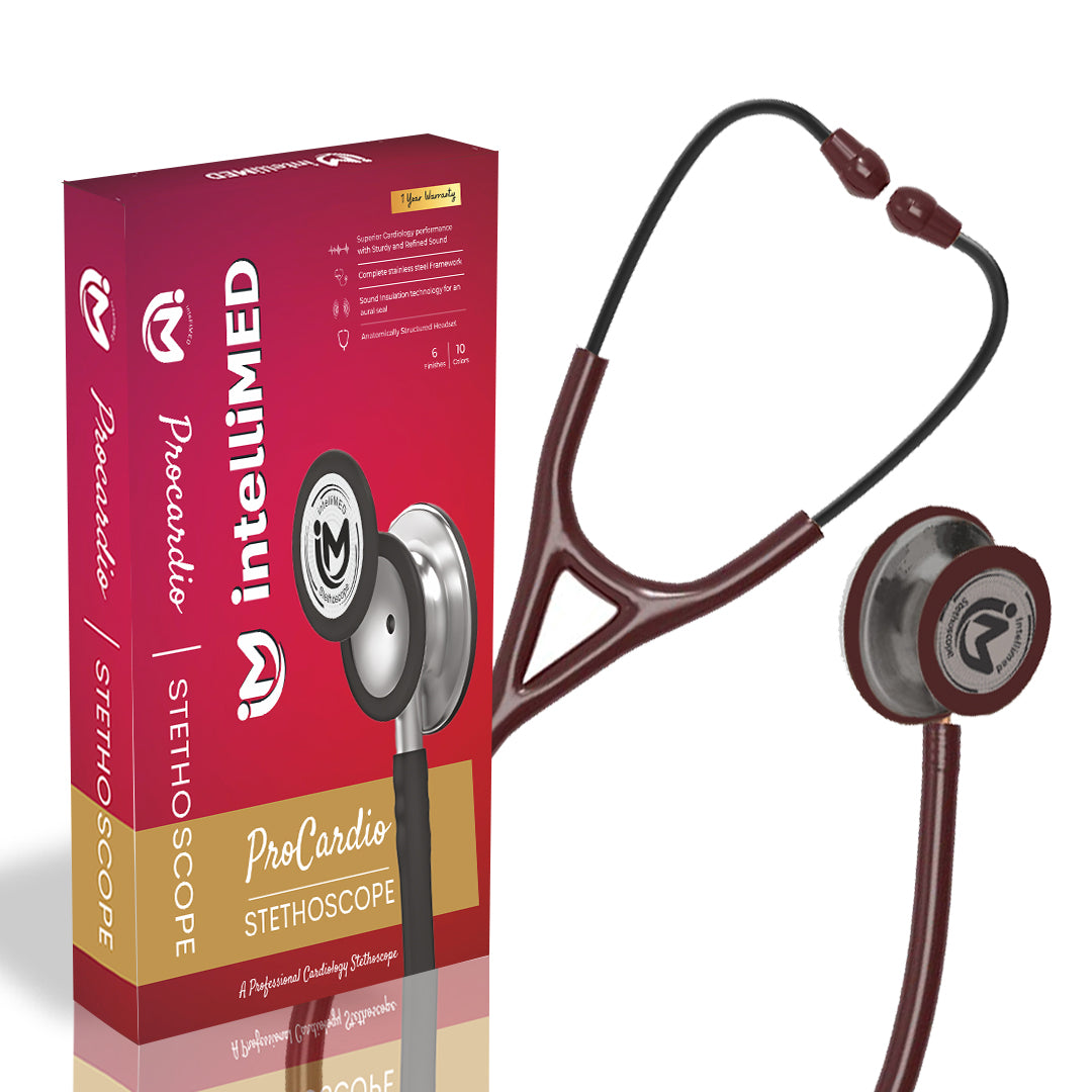 intelliMED ProCardio Stethoscope with Refined sound, sensitivity & Clarity, 2 Years Warranty