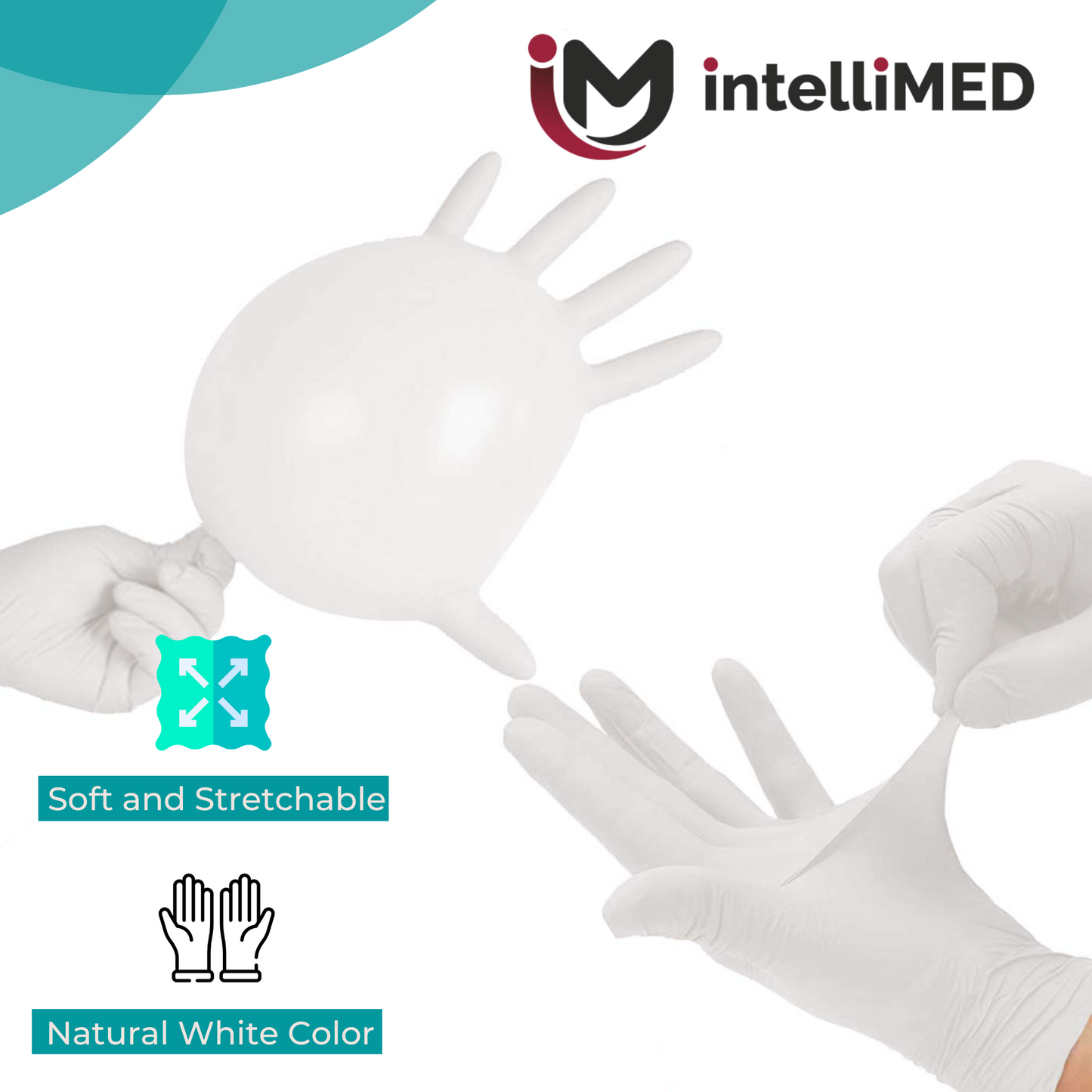 intelliMED Next-Gen Latex Exam Gloves
